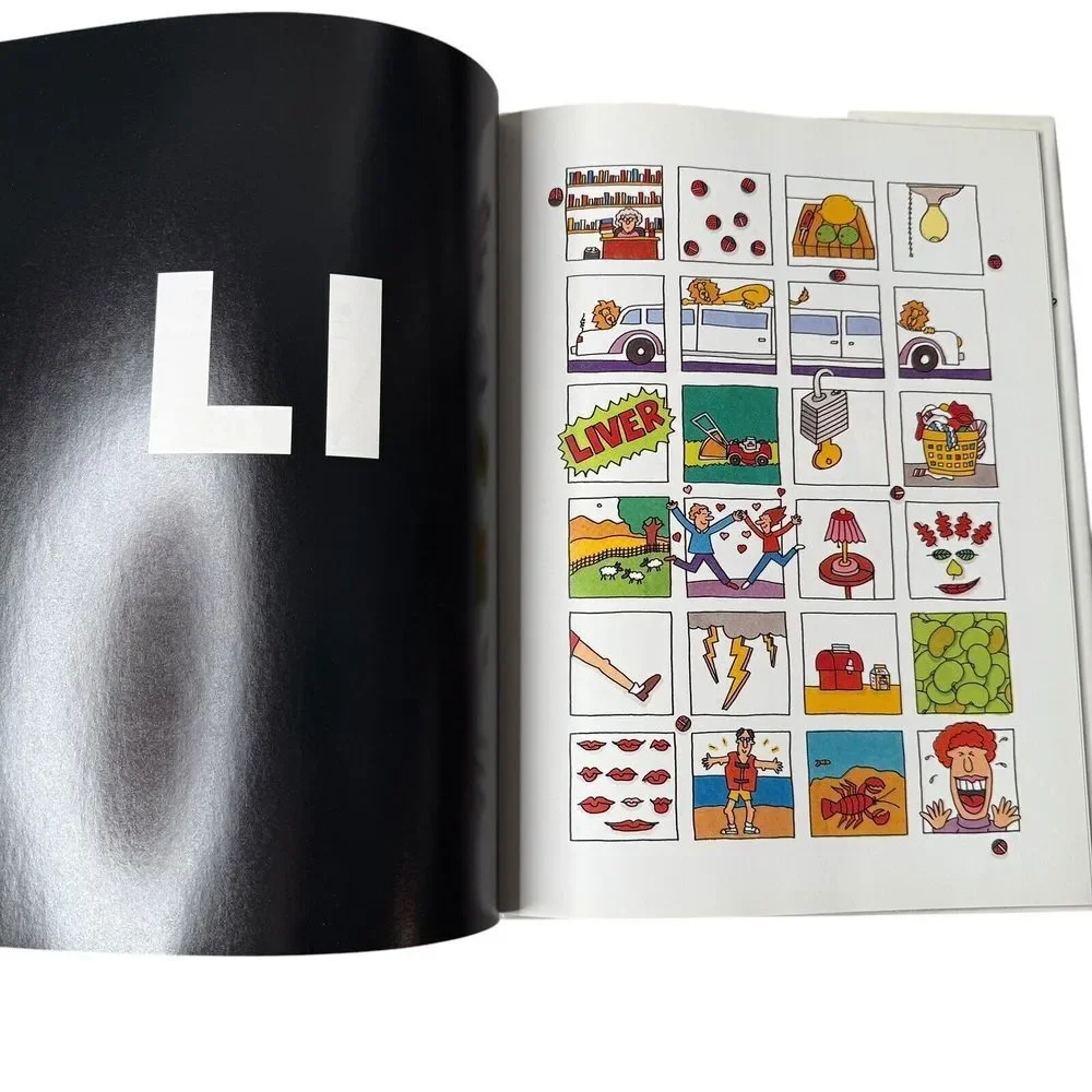 VTG Alpha-Blocks by Kat Anderson‎ 1993 1st Printing Kids Book ABC's - Signed